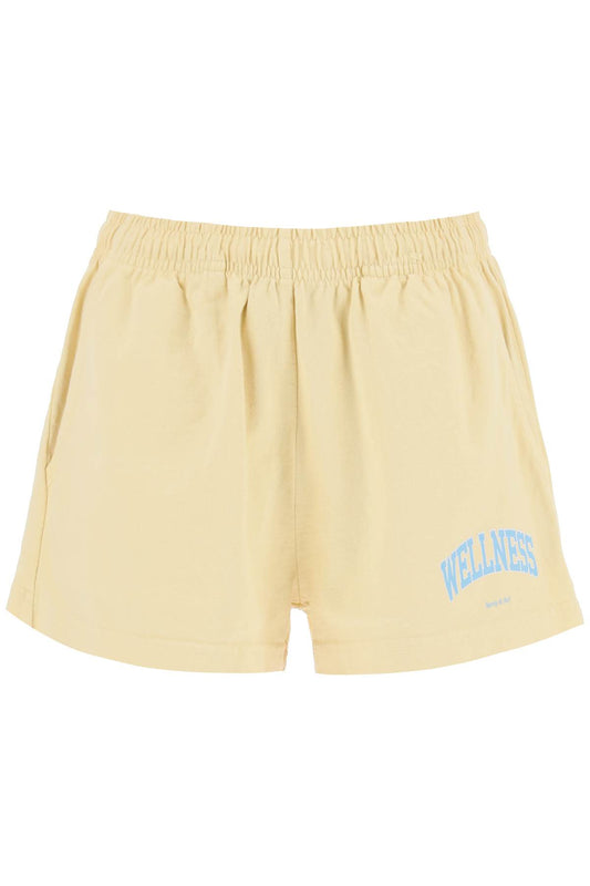 Sporty & Rich Sporty rich 'wellness ivy' disco shorts