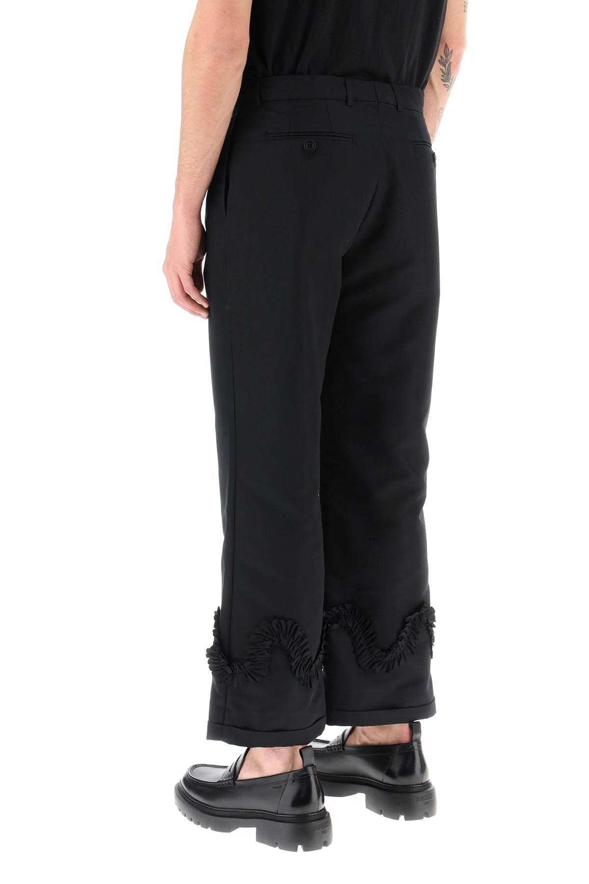 Sky High Farm Sky high farm ruffled faille pants