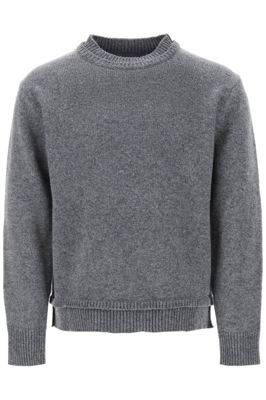 Maison Margiela Maison margiela crew neck sweater with elbow patches