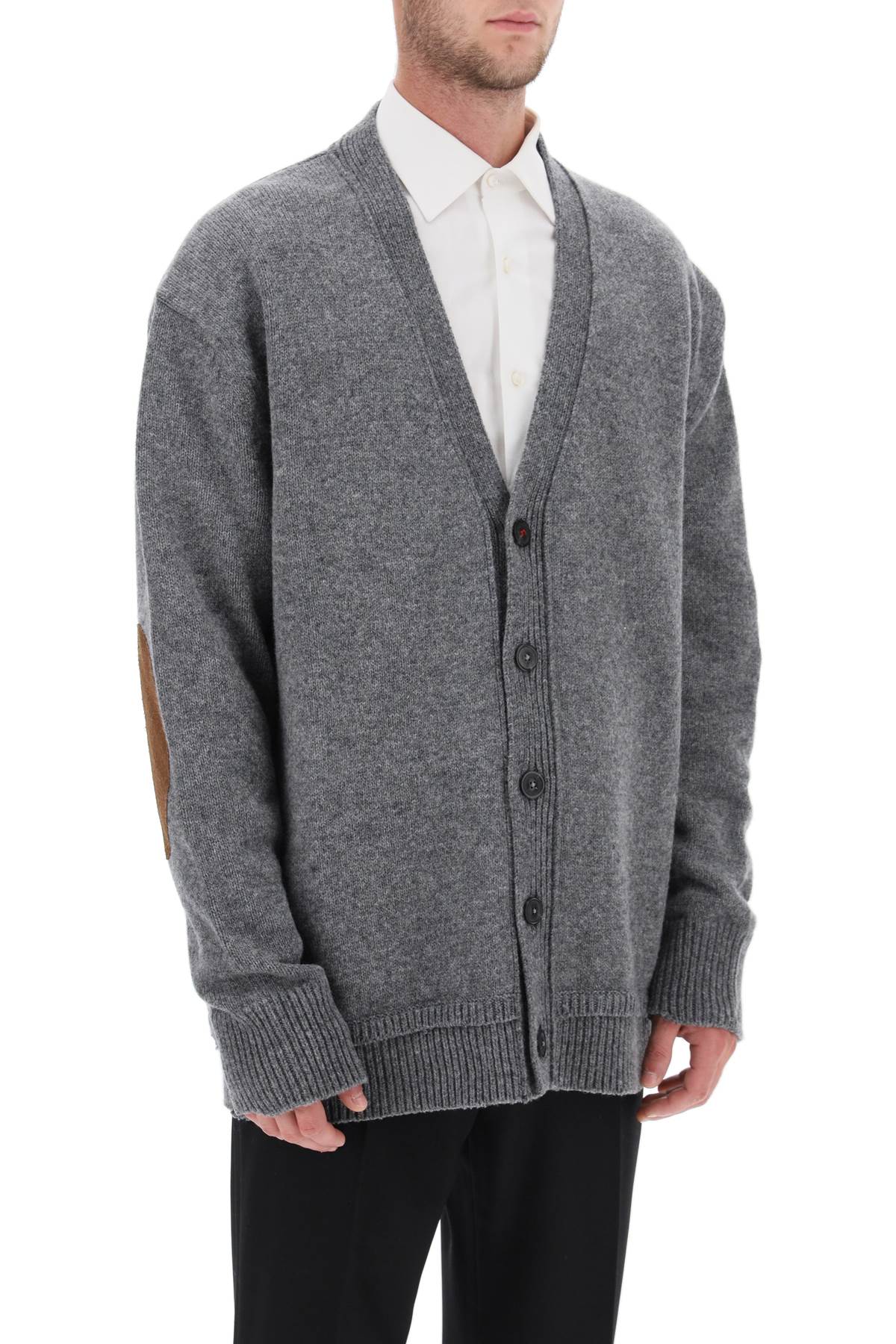 Maison Margiela Maison margiela cardigan with elbow patches