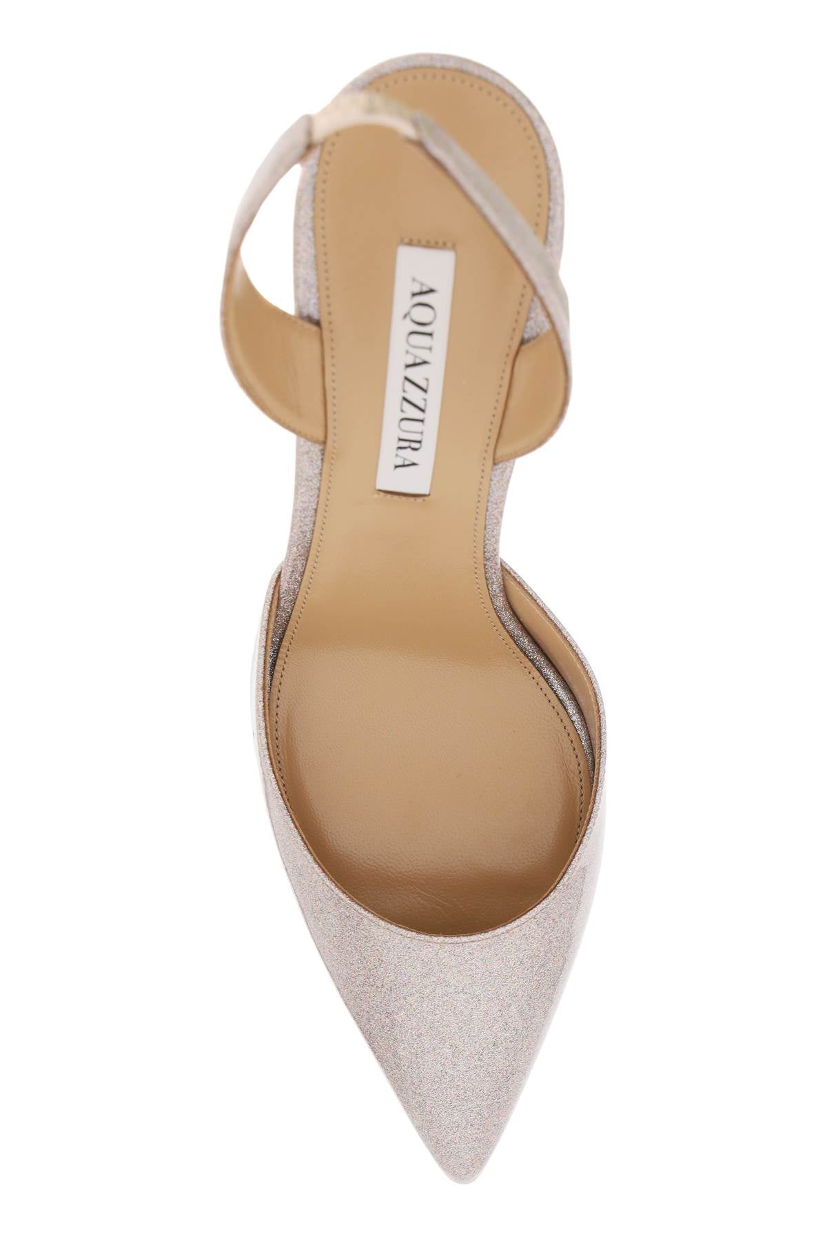 Aquazzura Aquazzura 'so nude' 85 slingback pumps