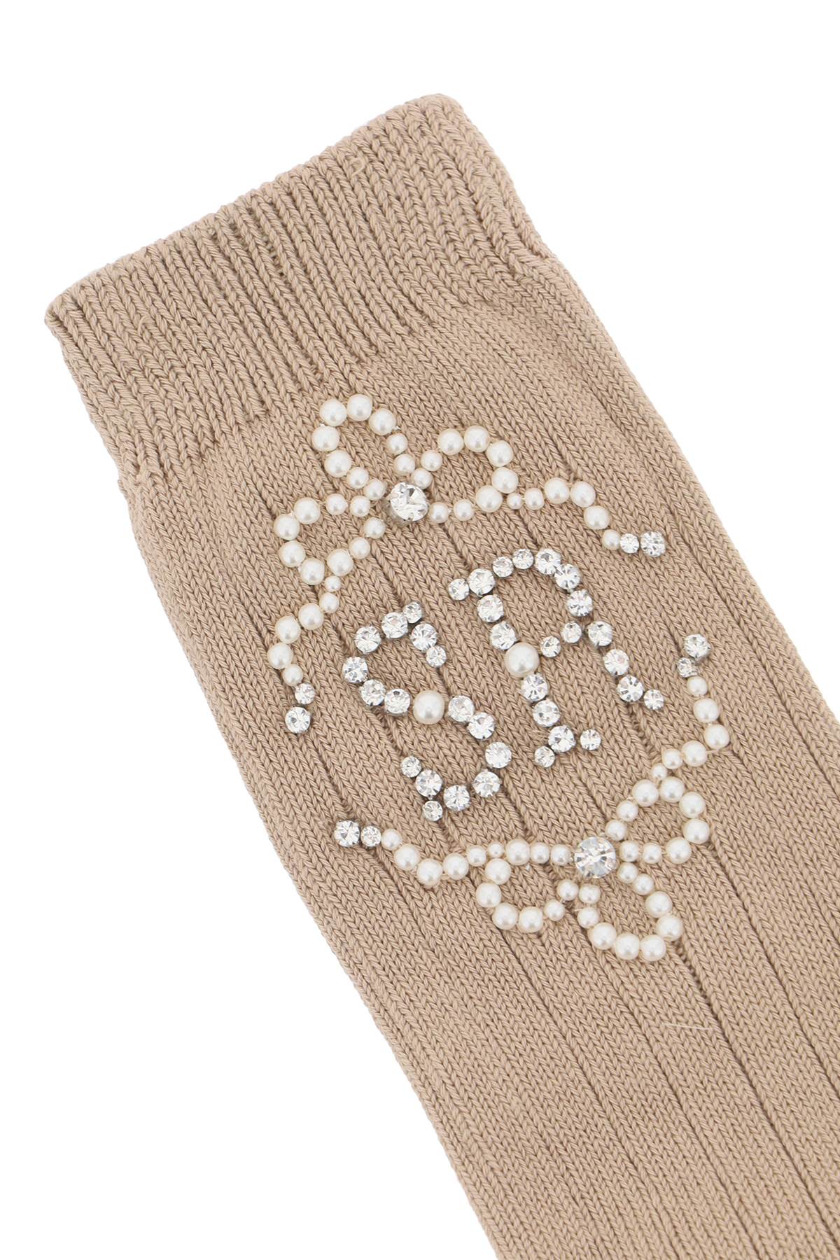 Simone Rocha Simone rocha sr socks with pearls and crystals