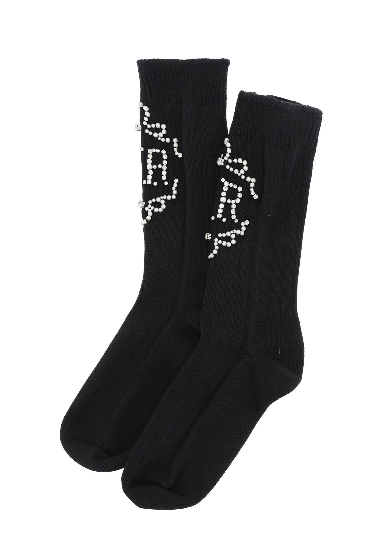 Simone Rocha Simone rocha sr socks with pearls and crystals