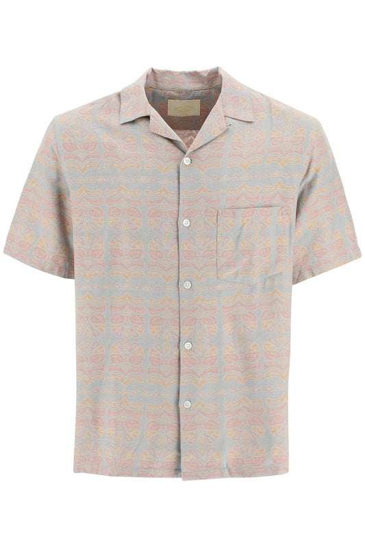 Portuguese Flannel Portuguese flannel cotton viscose 'resort' short sleeve shirt