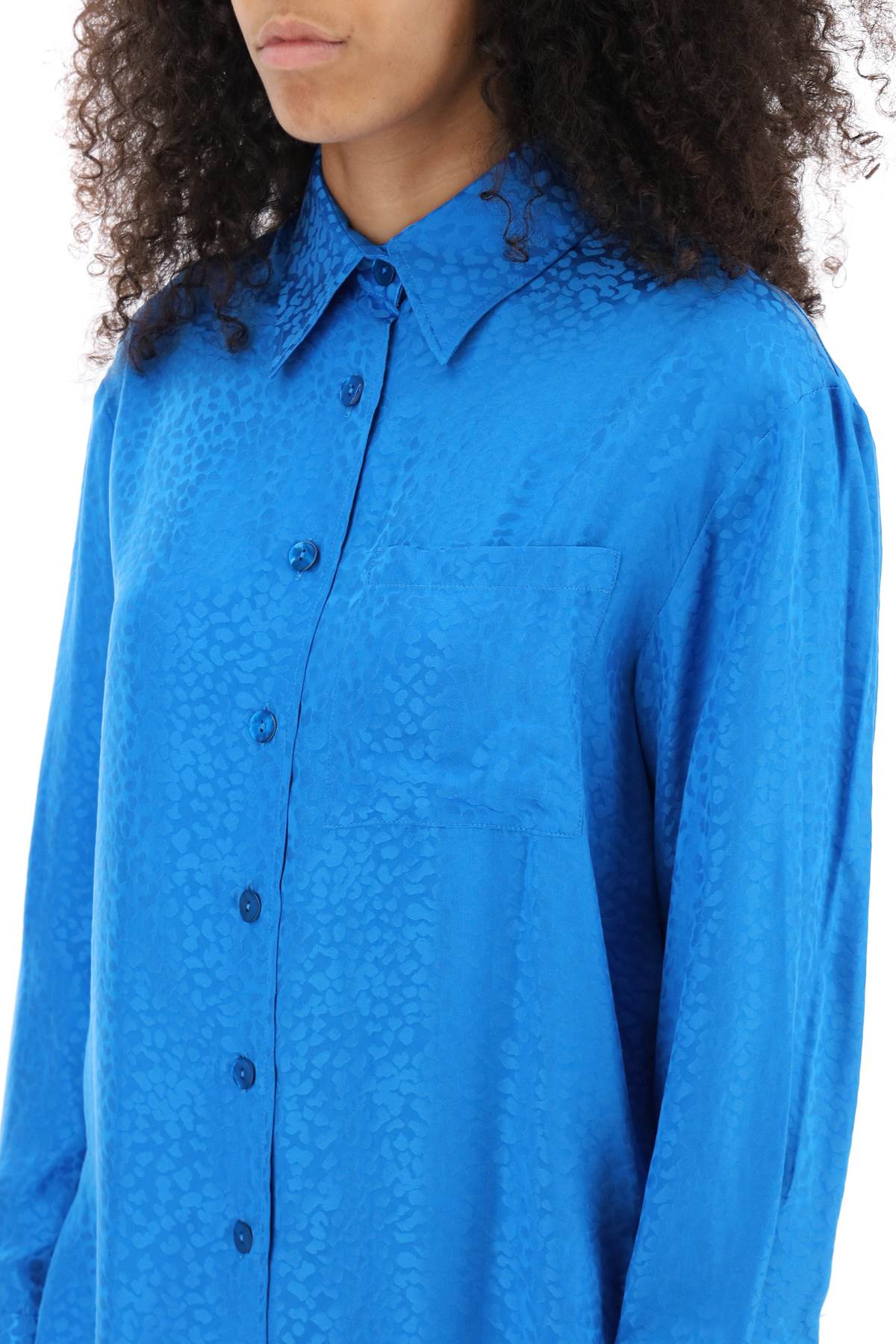 Art Dealer Art dealer charlie shirt in jacquard silk