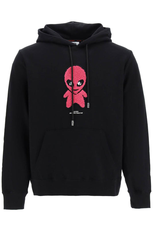 GCDS Gcds wirdo patch hoodie