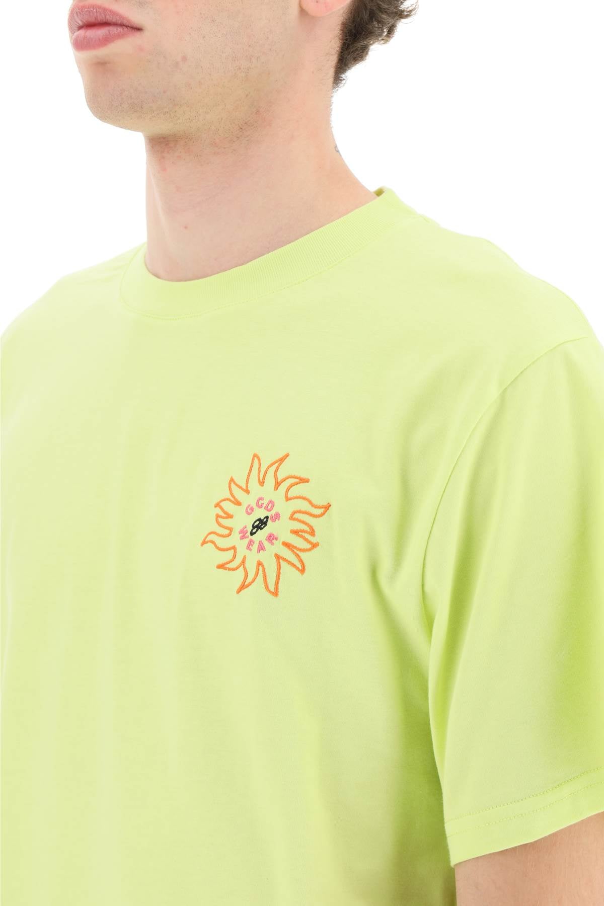 GCDS Gcds surfing wirdo t-shirt