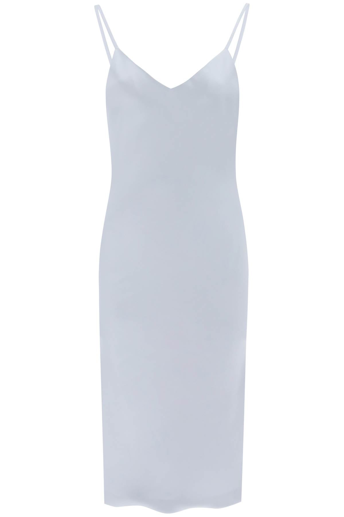 Norma Kamali Norma kamali crepe satin slip dress