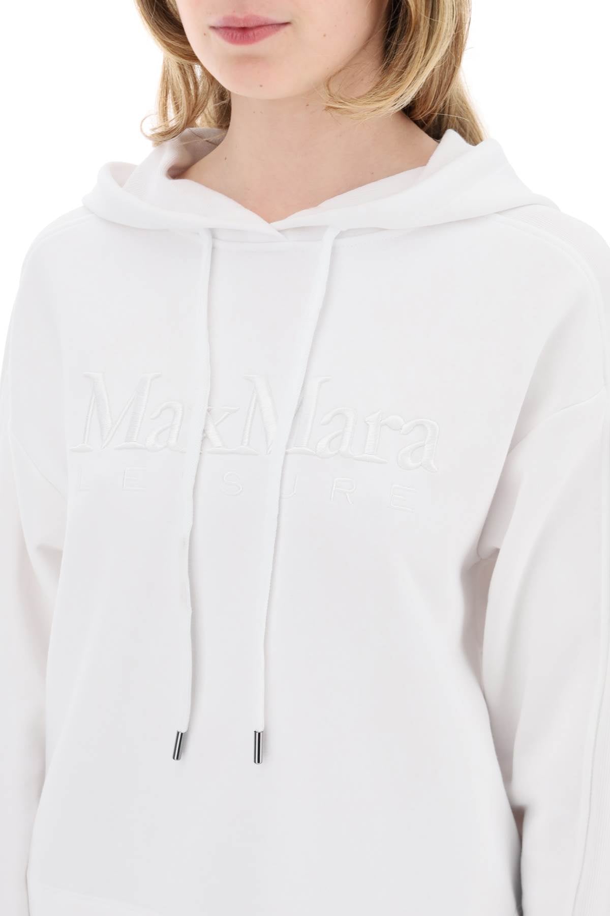 MAX MARA LEISURE Max mara leisure "stadium sweatshirt with emb