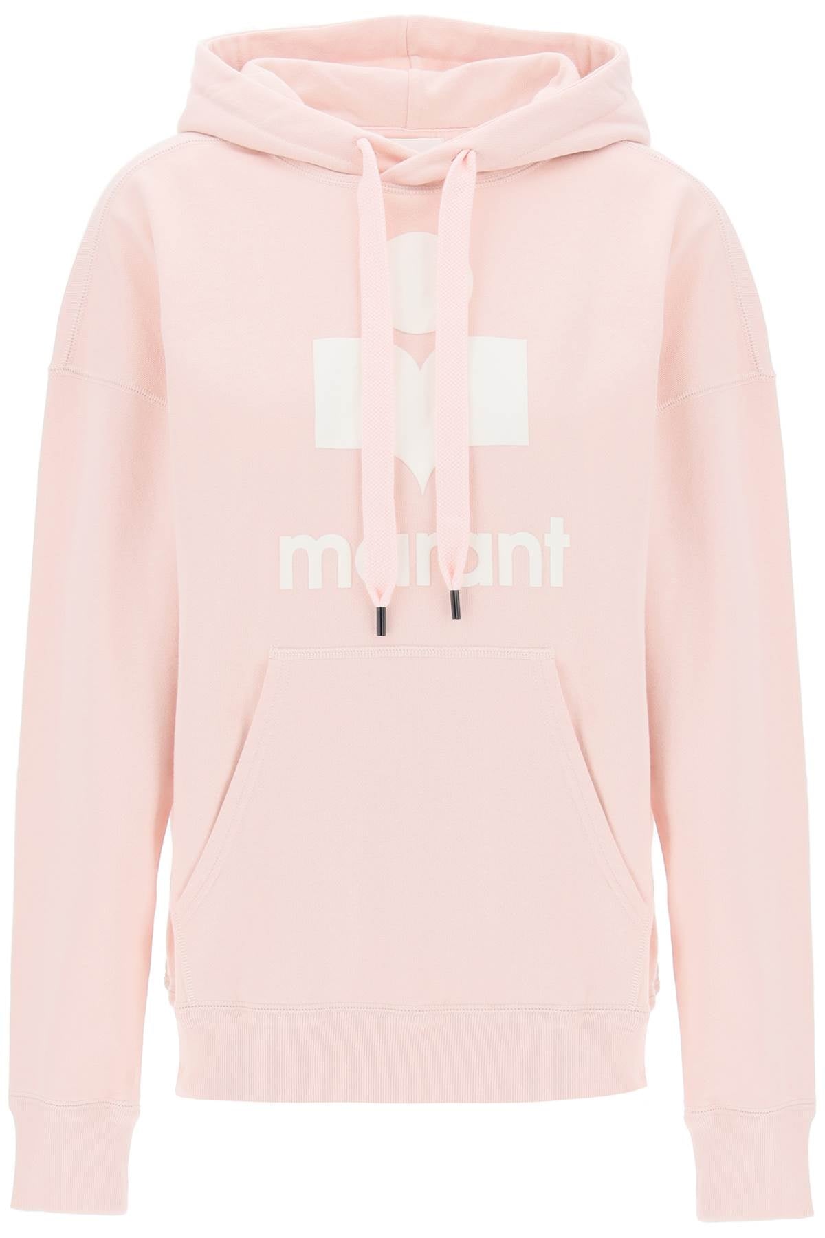 Marant ETOILE Isabel marant etoile mansel hoodie with flocked logo