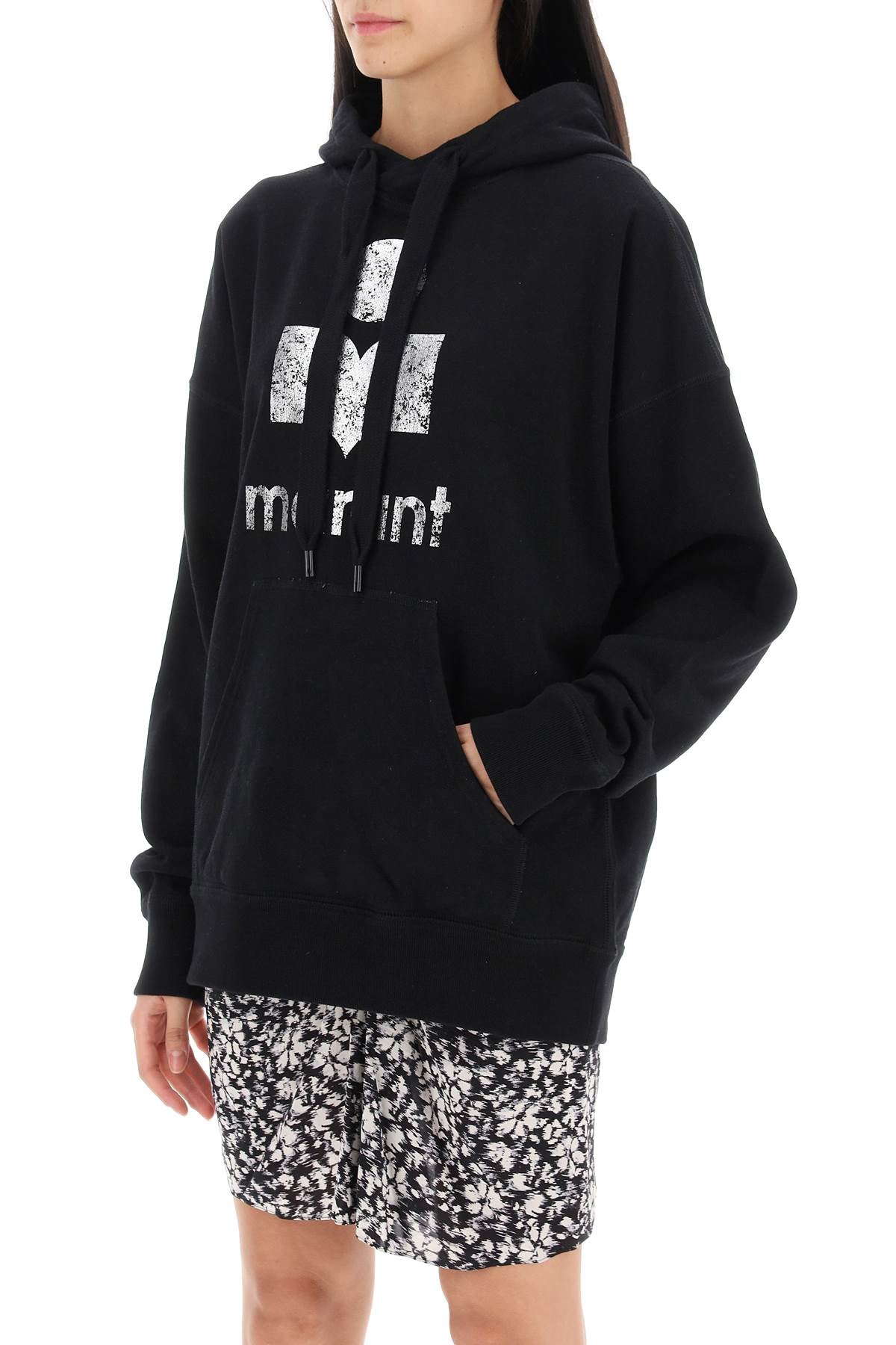 Marant ETOILE Isabel marant etoile mansel sweatshirt with metallic logo