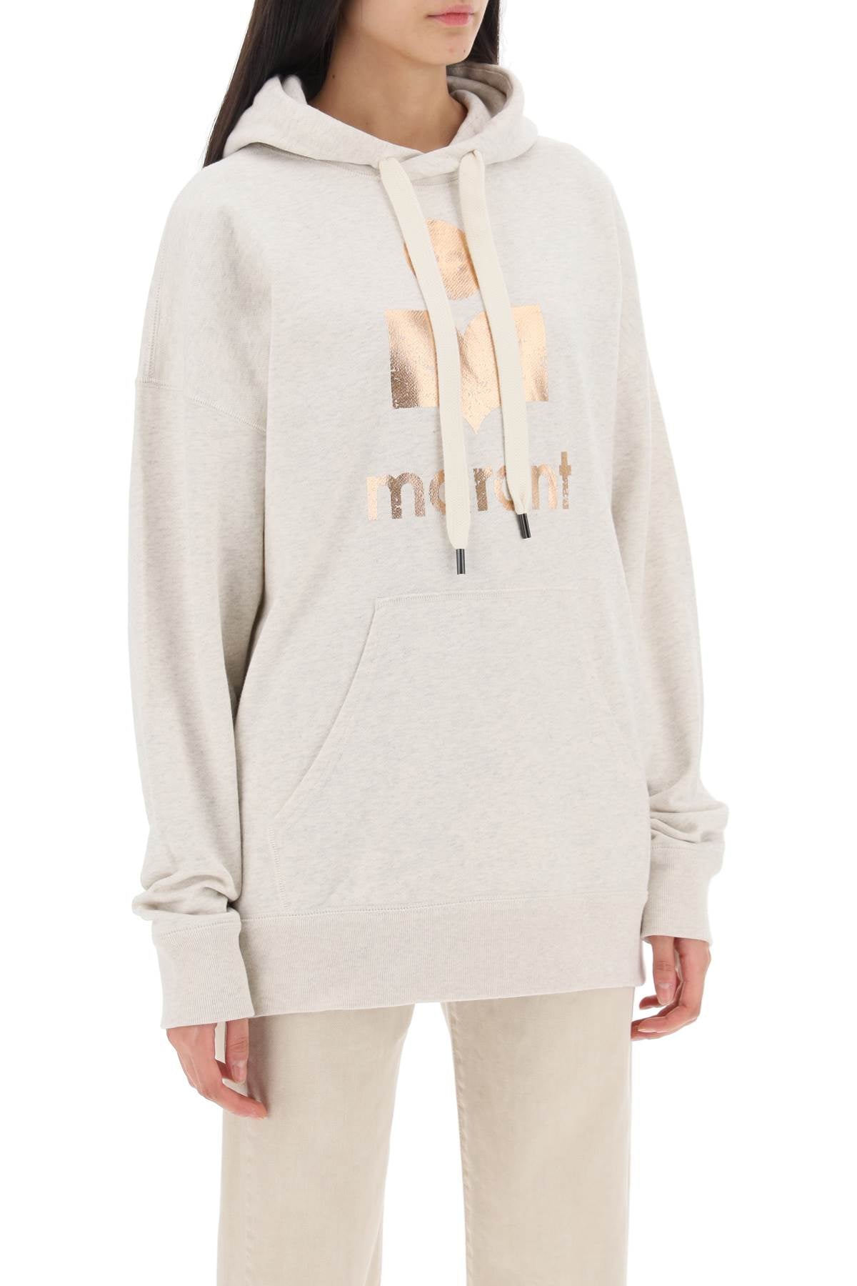 Marant ETOILE Isabel marant etoile mansel sweatshirt with metallic logo