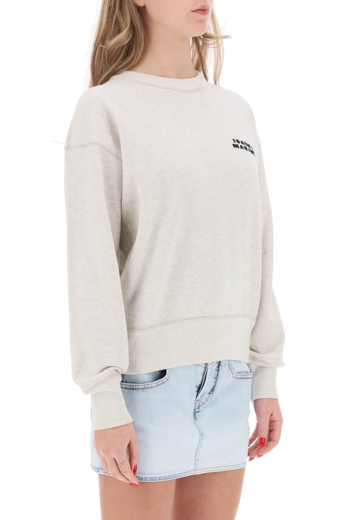 Isabel Marant Isabel marant shad sweatshirt with logo embroidery