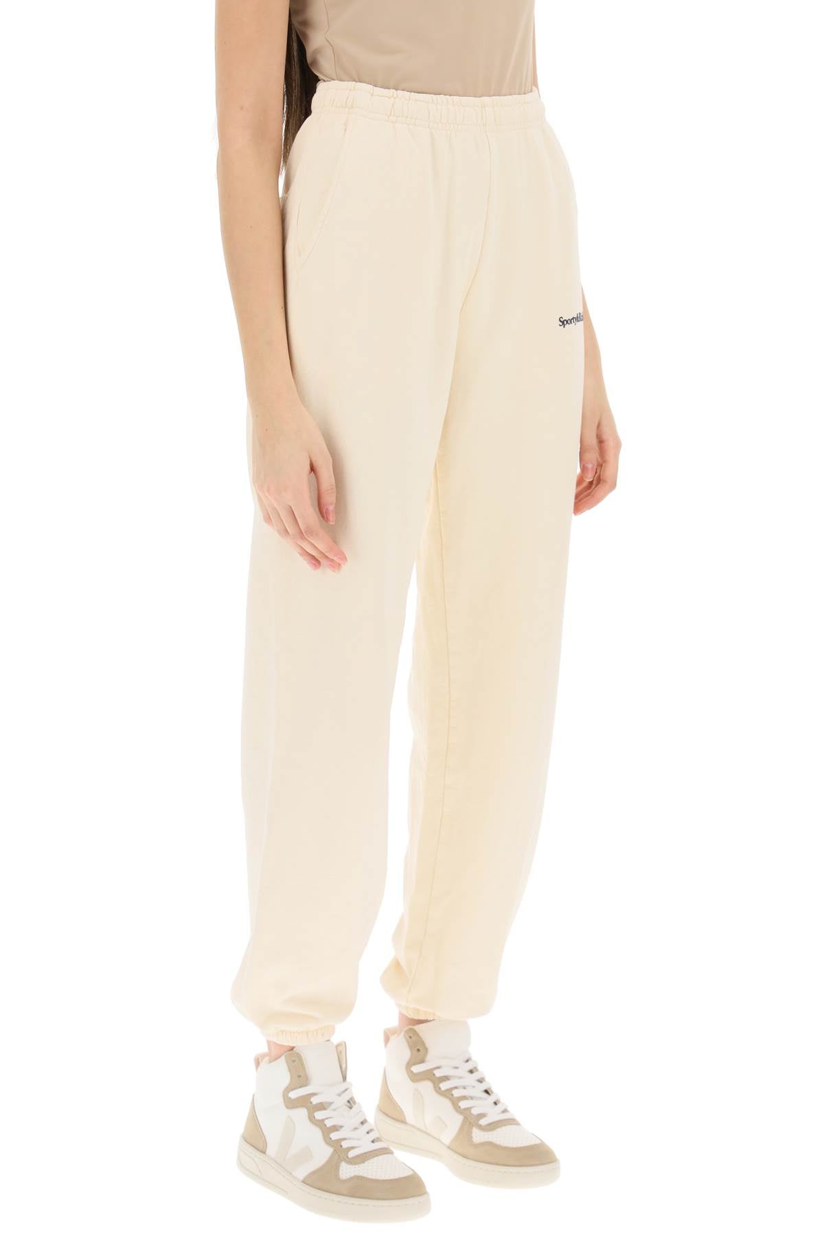 Sporty & Rich Sporty rich jogger pants with logo detail