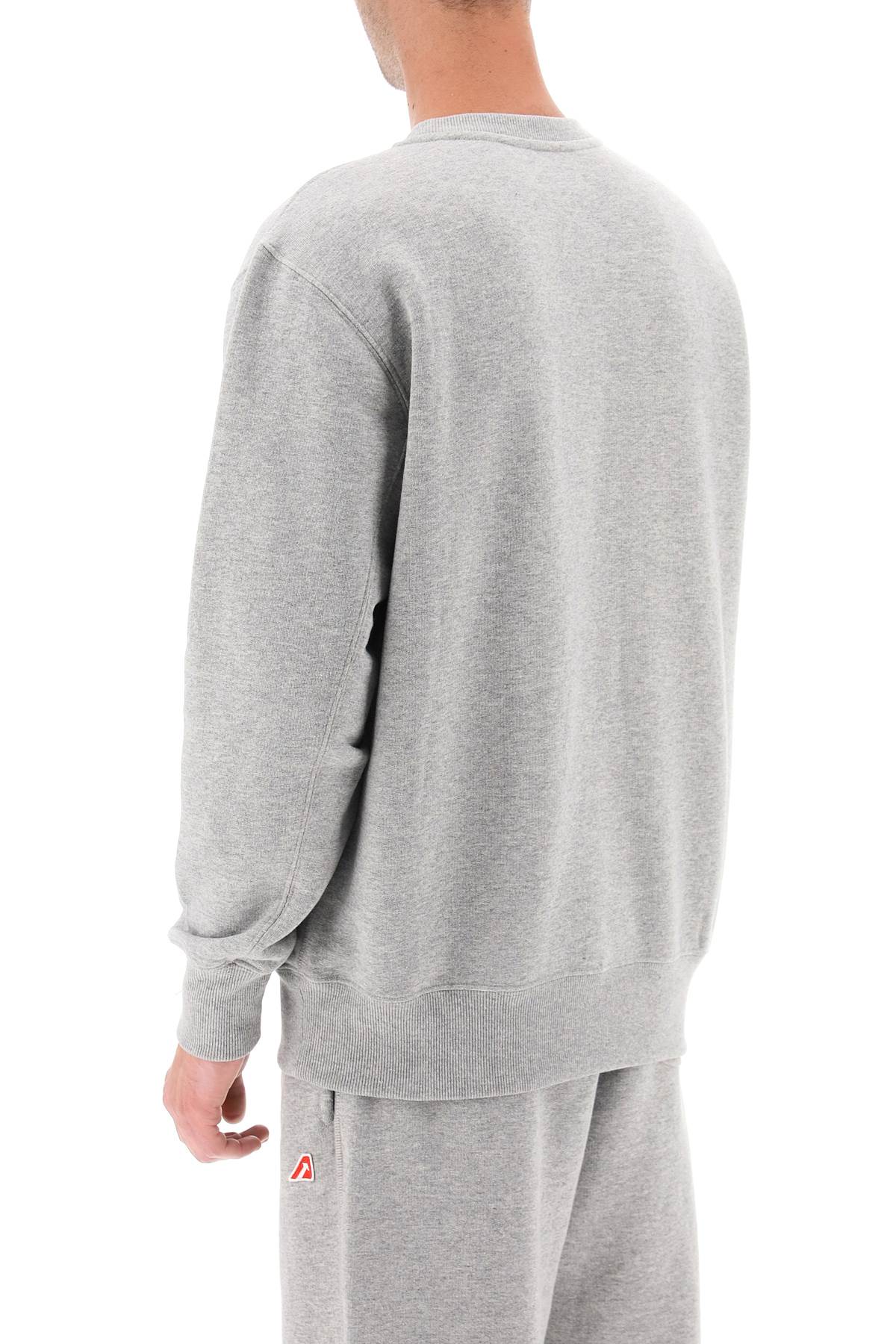 Autry Autry crew-neck sweatshirt with logo patch