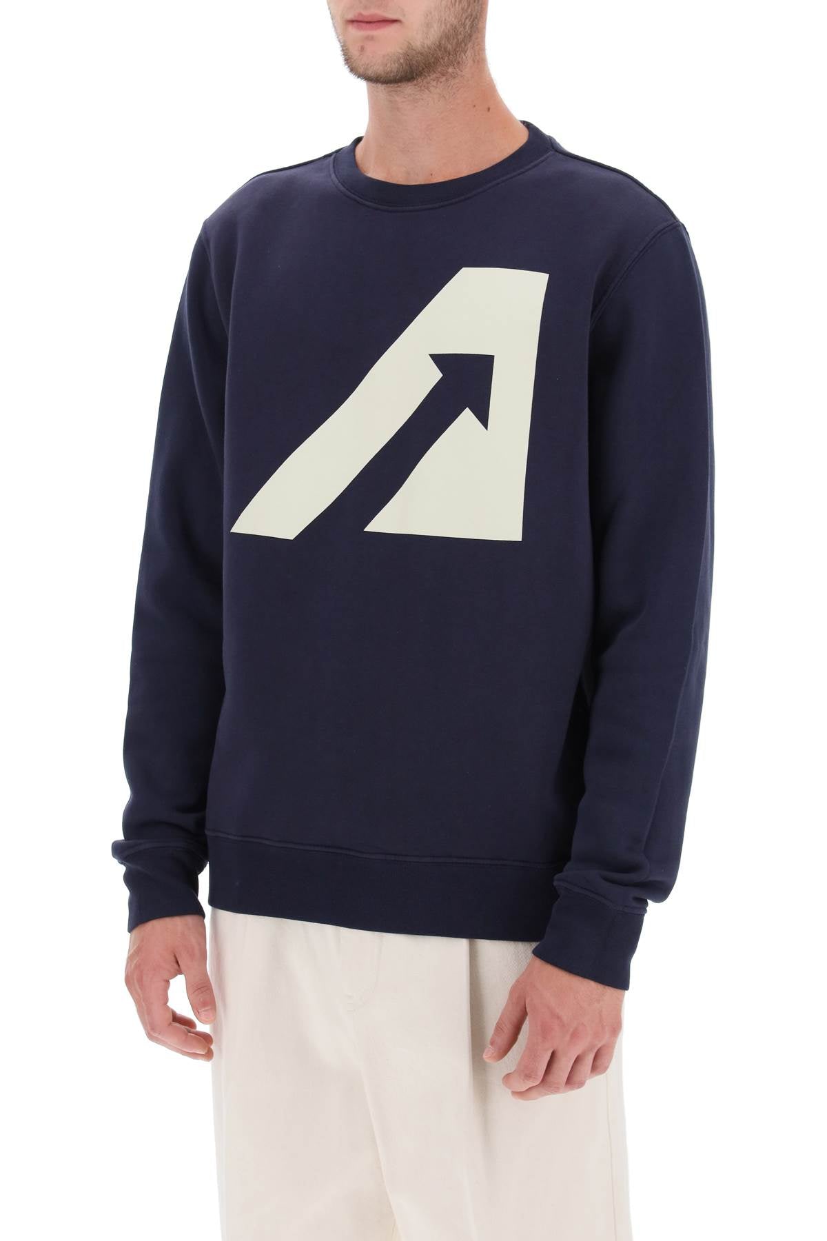 Autry Autry crew-neck sweatshirt with logo print