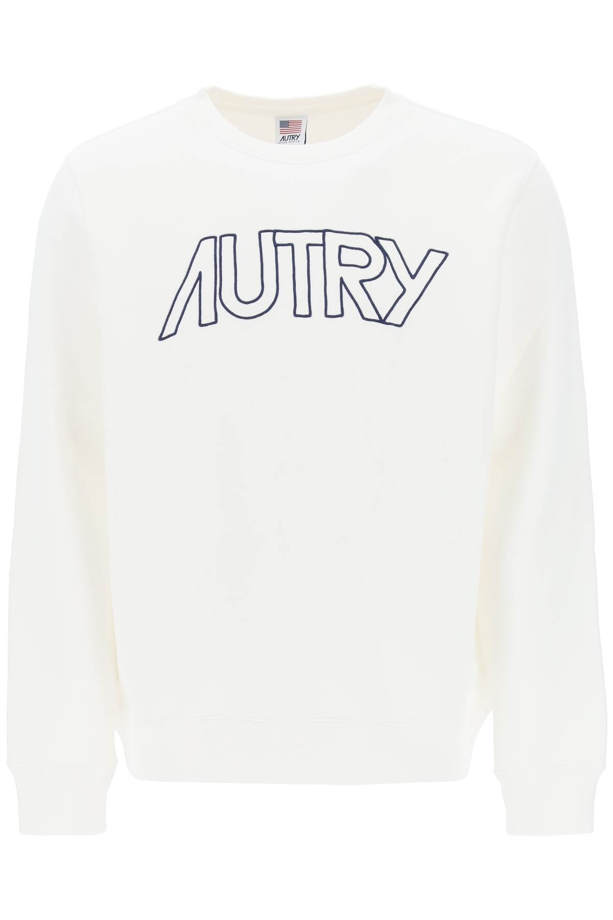 Autry Autry crew-neck sweatshirt with logo embroidery