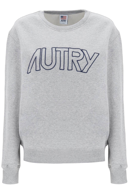 Autry Autry crew-neck sweatshirt with logo embroidery