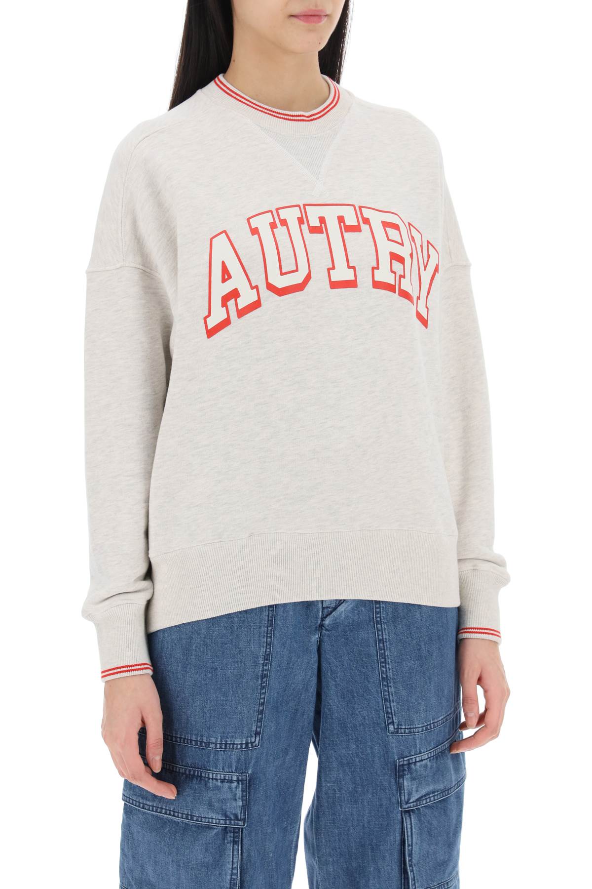 Autry Autry oversized varsity sweatshirt