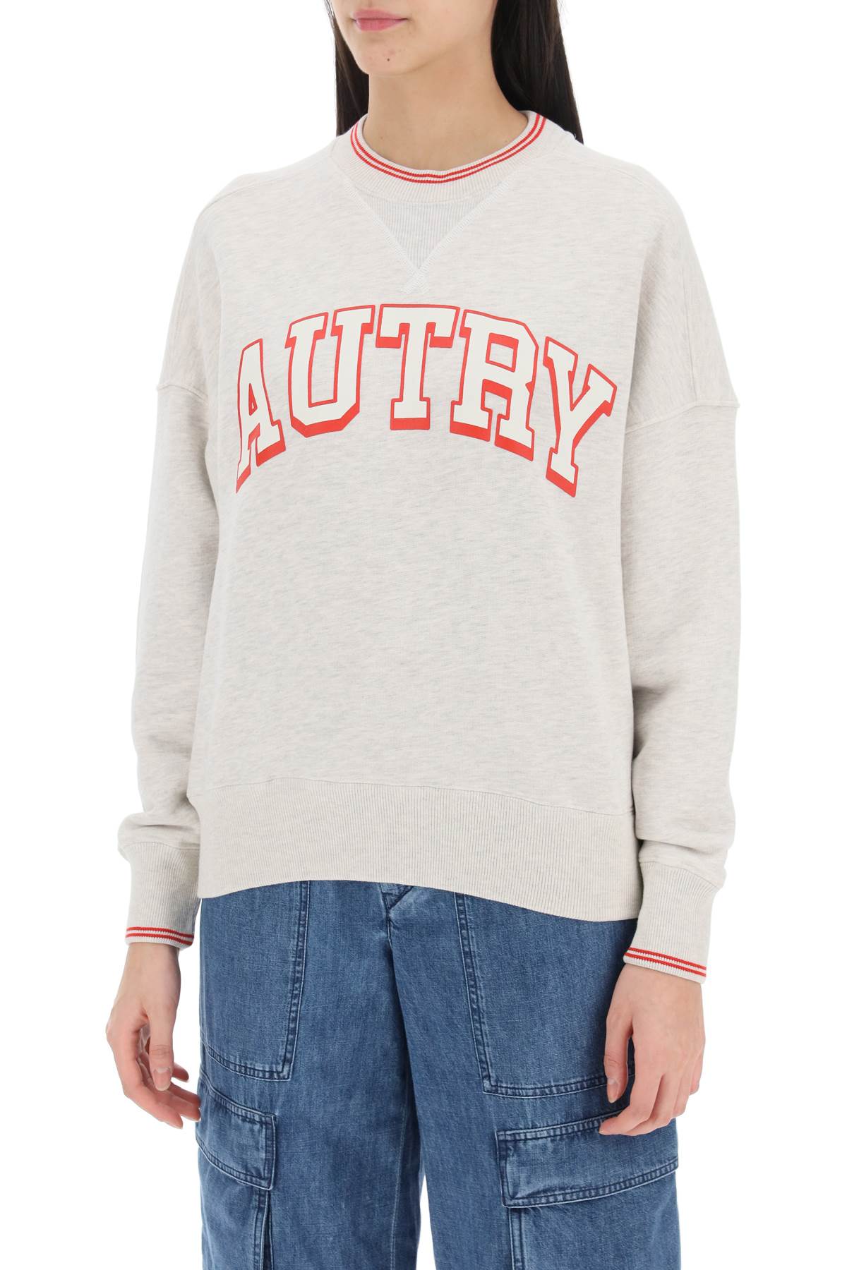 Autry Autry oversized varsity sweatshirt