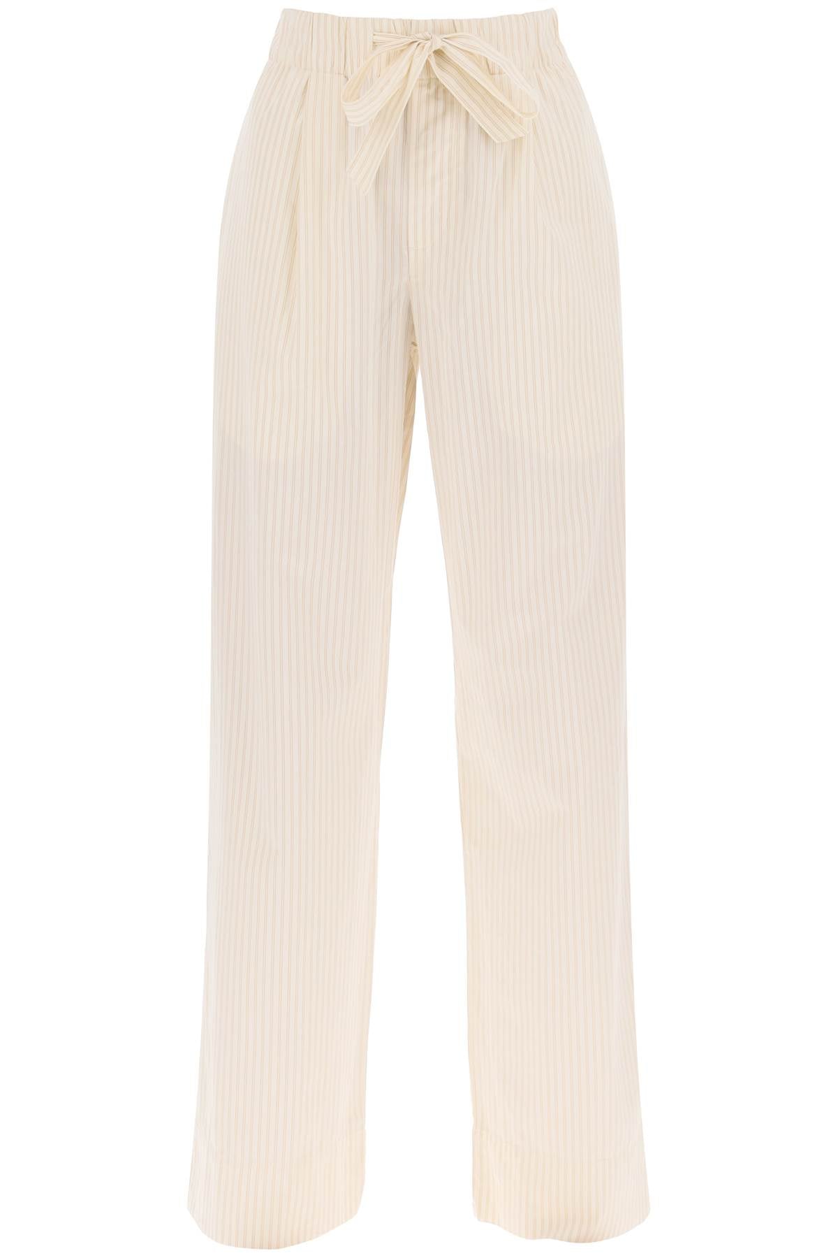 Birkenstock X TEKLA Birkenstock x tekla pajama pants in striped organic poplin