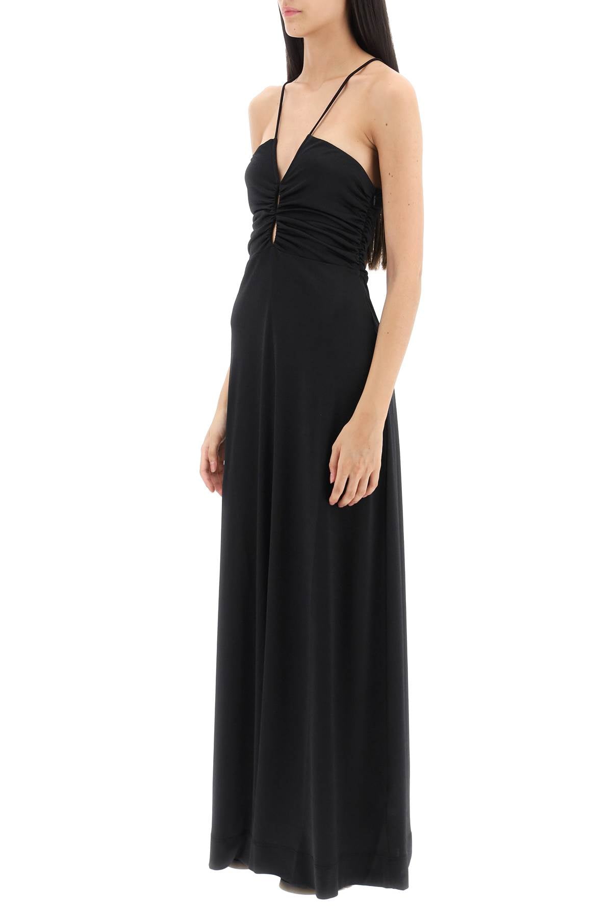 Ganni Ganni crepe jersey maxi dress