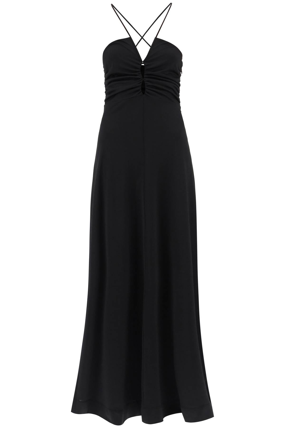 Ganni Ganni crepe jersey maxi dress