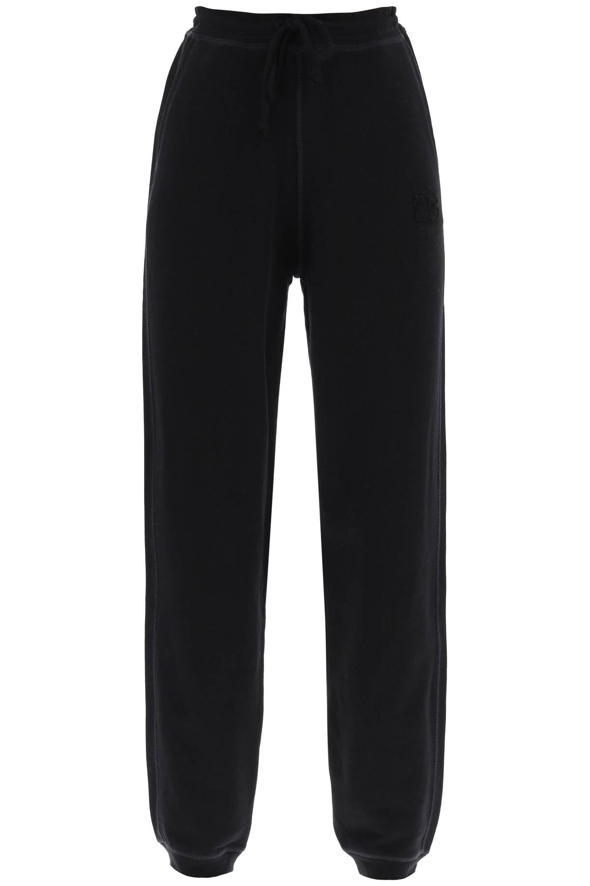 Ganni Ganni joggers in cotton french terry