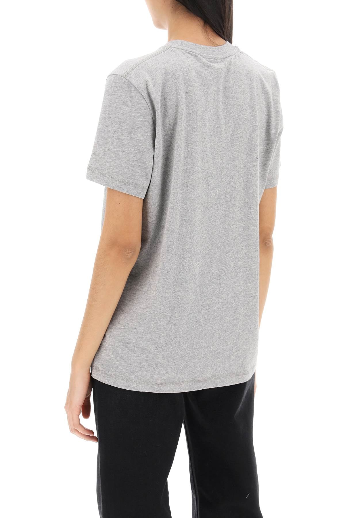 Ganni Ganni t-shirt with logo print