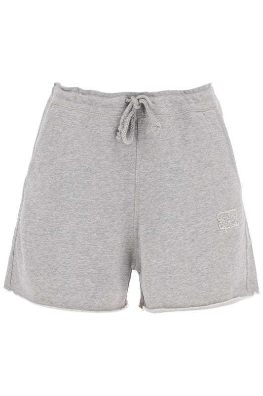 Ganni Ganni sweatshorts in cotton french terry