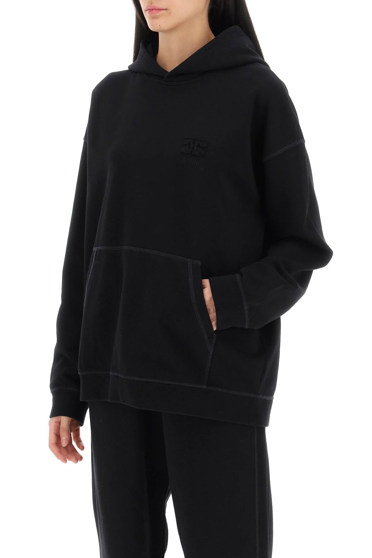 Ganni Ganni oversized hoodie