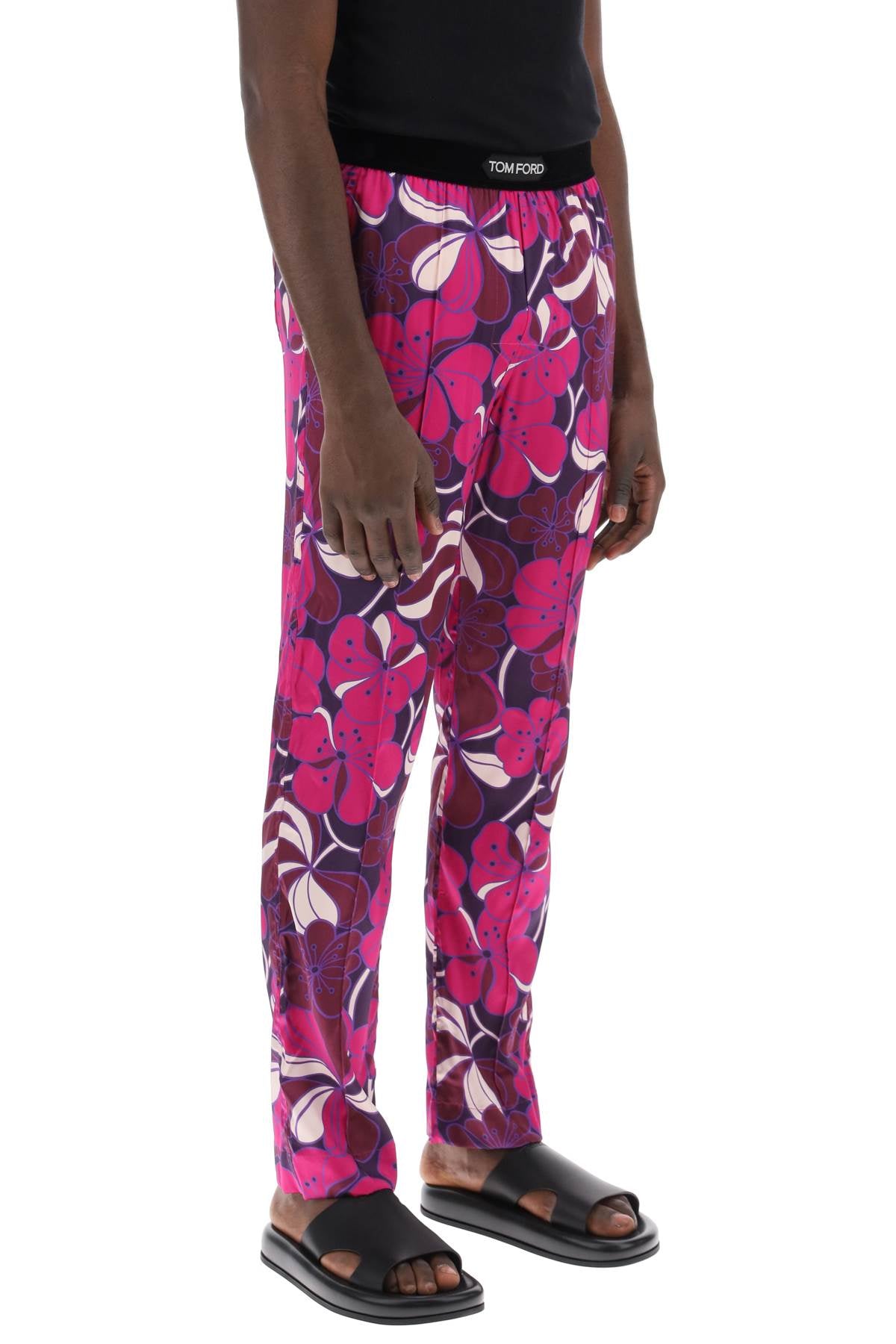 Tom Ford Tom ford pajama pants in floral silk