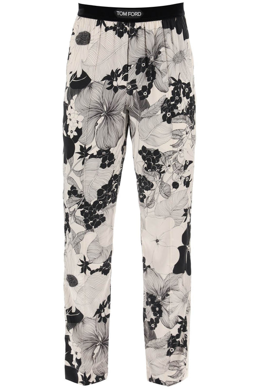 Tom Ford Tom ford pajama pants in floral silk