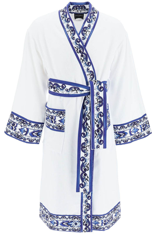 Dolce & Gabbana Dolce & gabbana 'blu mediterraneo' bathrobe