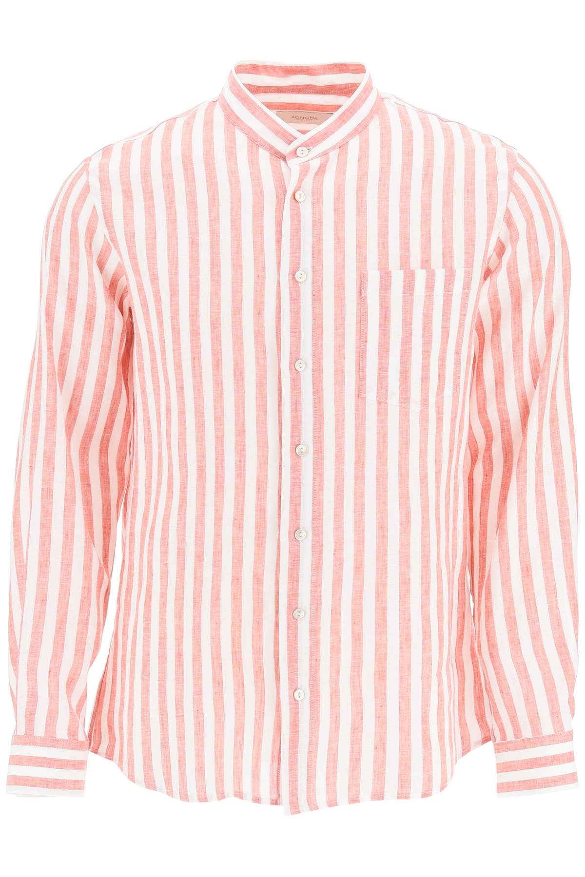 Agnona Agnona striped linen shirt