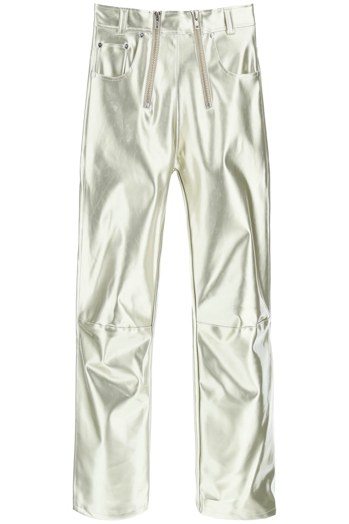 GMBH Gmbh double zip vinyl pants