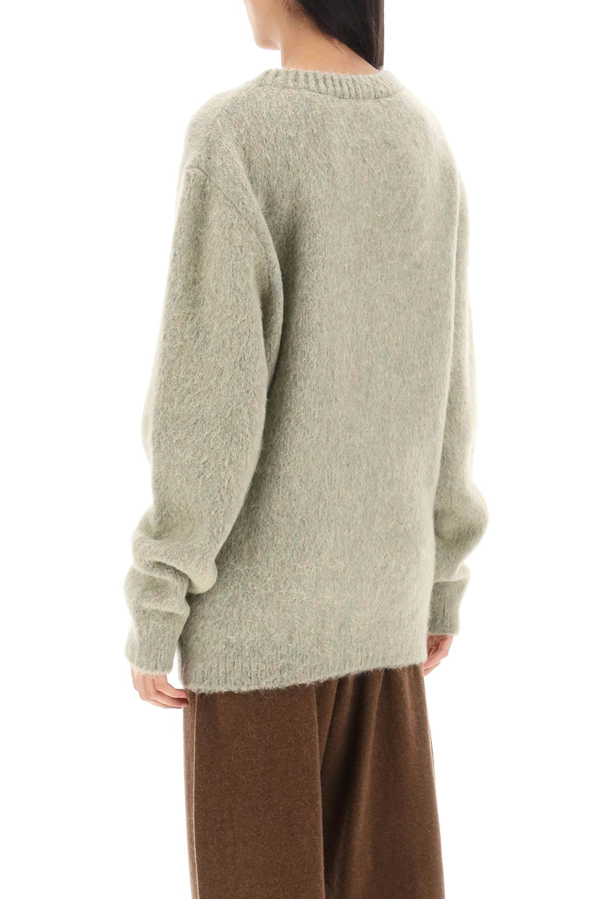 Lemaire Lemaire sweater in melange-effect brushed yarn