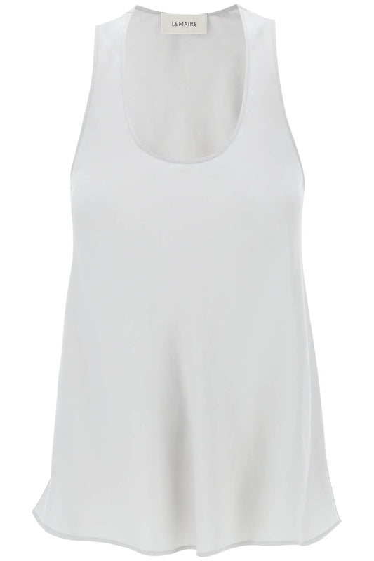 Lemaire Lemaire sleeveless top with diagonal