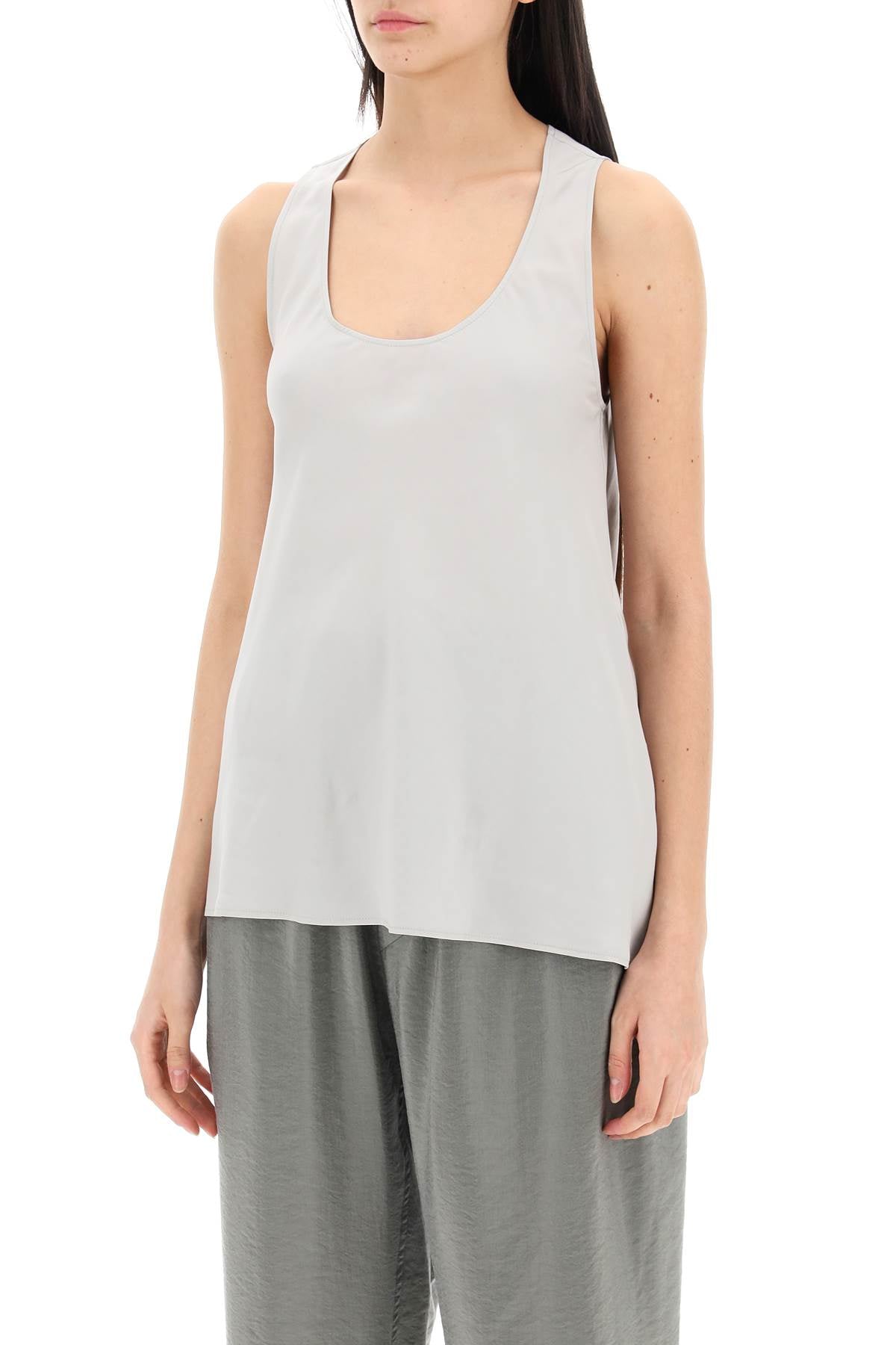 Lemaire Lemaire sleeveless top with diagonal