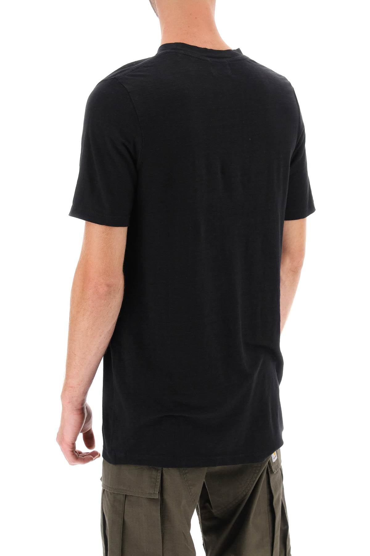 Marant Marant 'karman' logo linen t-shirt