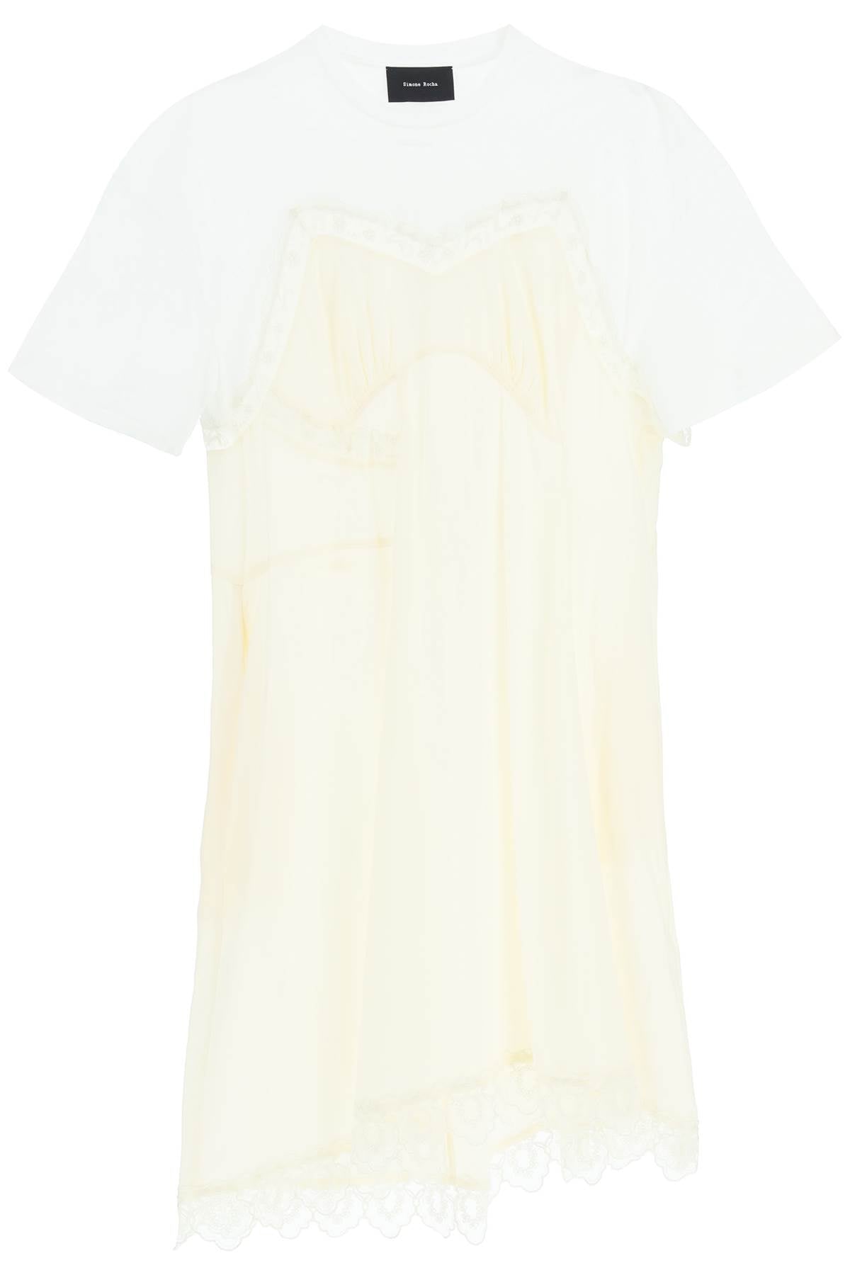 Simone Rocha Simone rocha camisole t-shirt midi dress