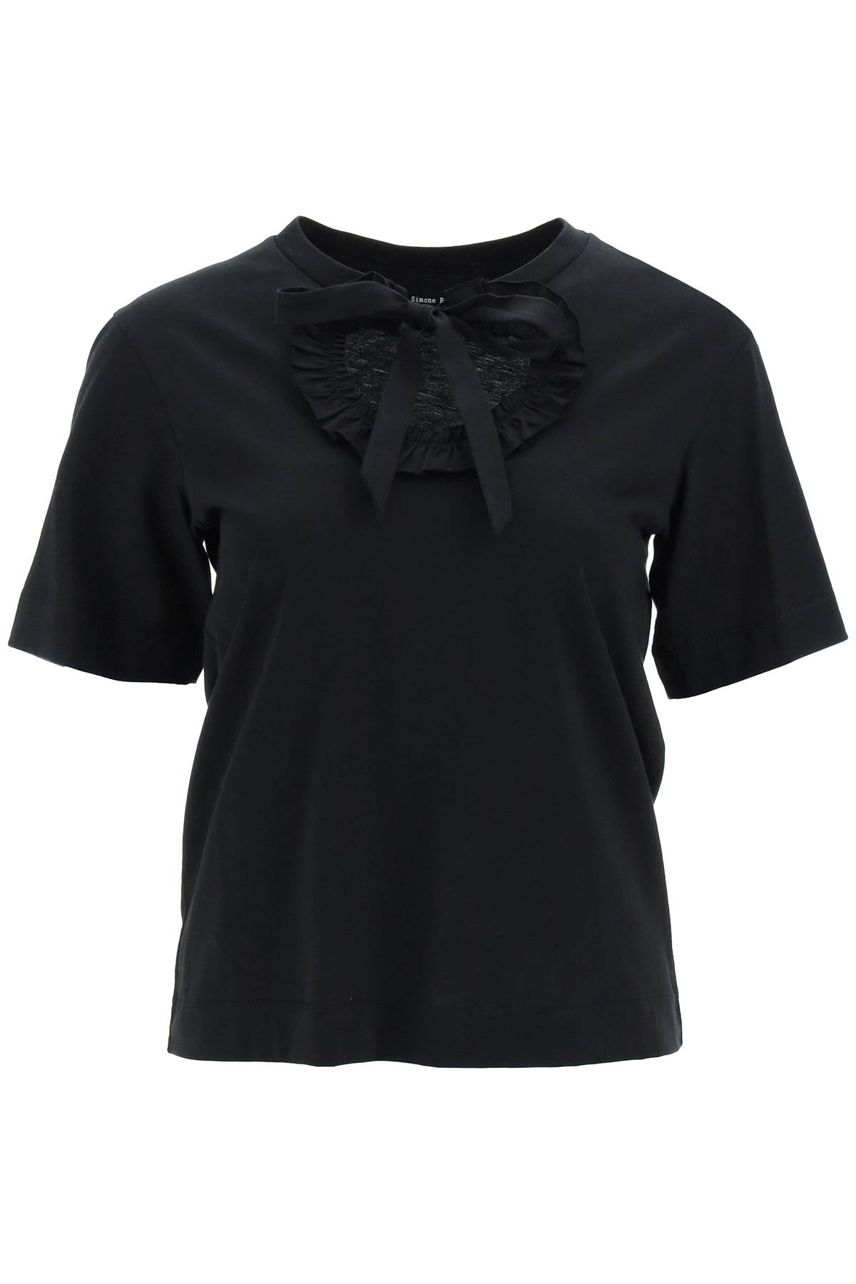 Simone Rocha Simone rocha t-shirt with heart-shaped cut-out