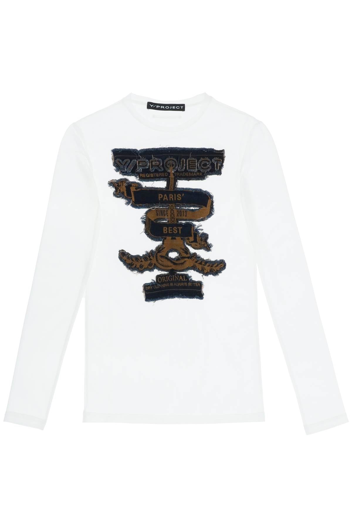 Y Project Y project paris' best long sleeve mesh t-shirt