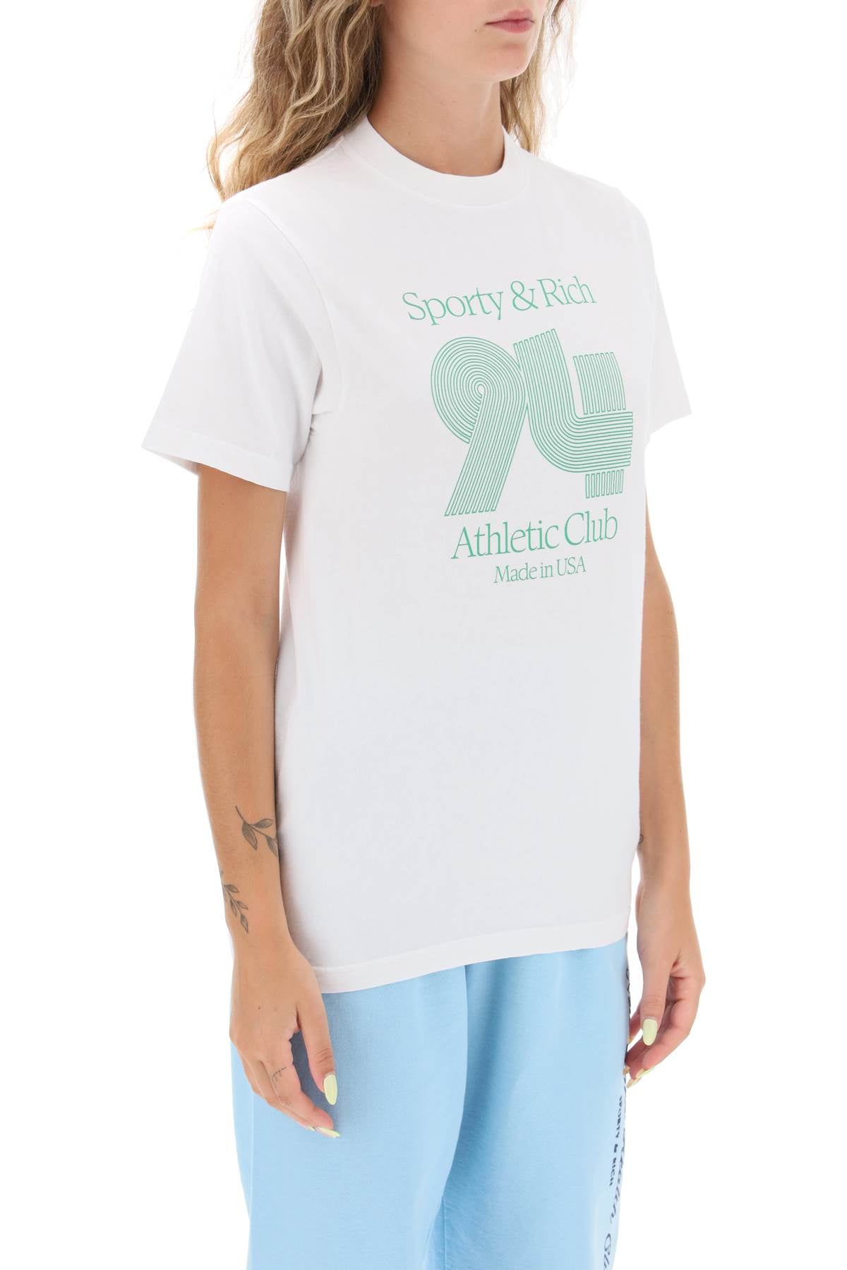 Sporty & Rich Sporty rich '94 athletic club' t-shirt