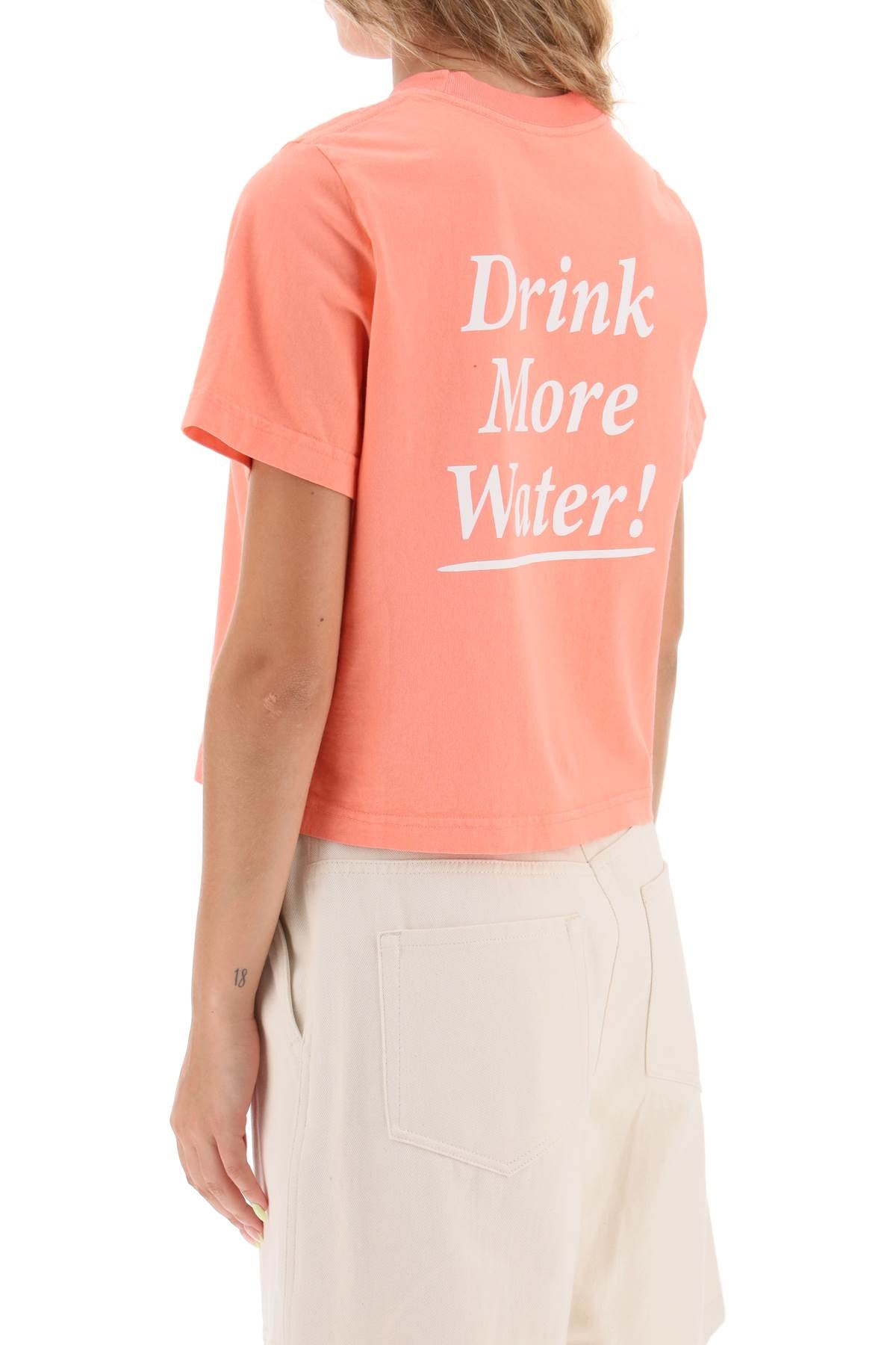 Sporty & Rich Sporty rich 'drink more water' t-shirt