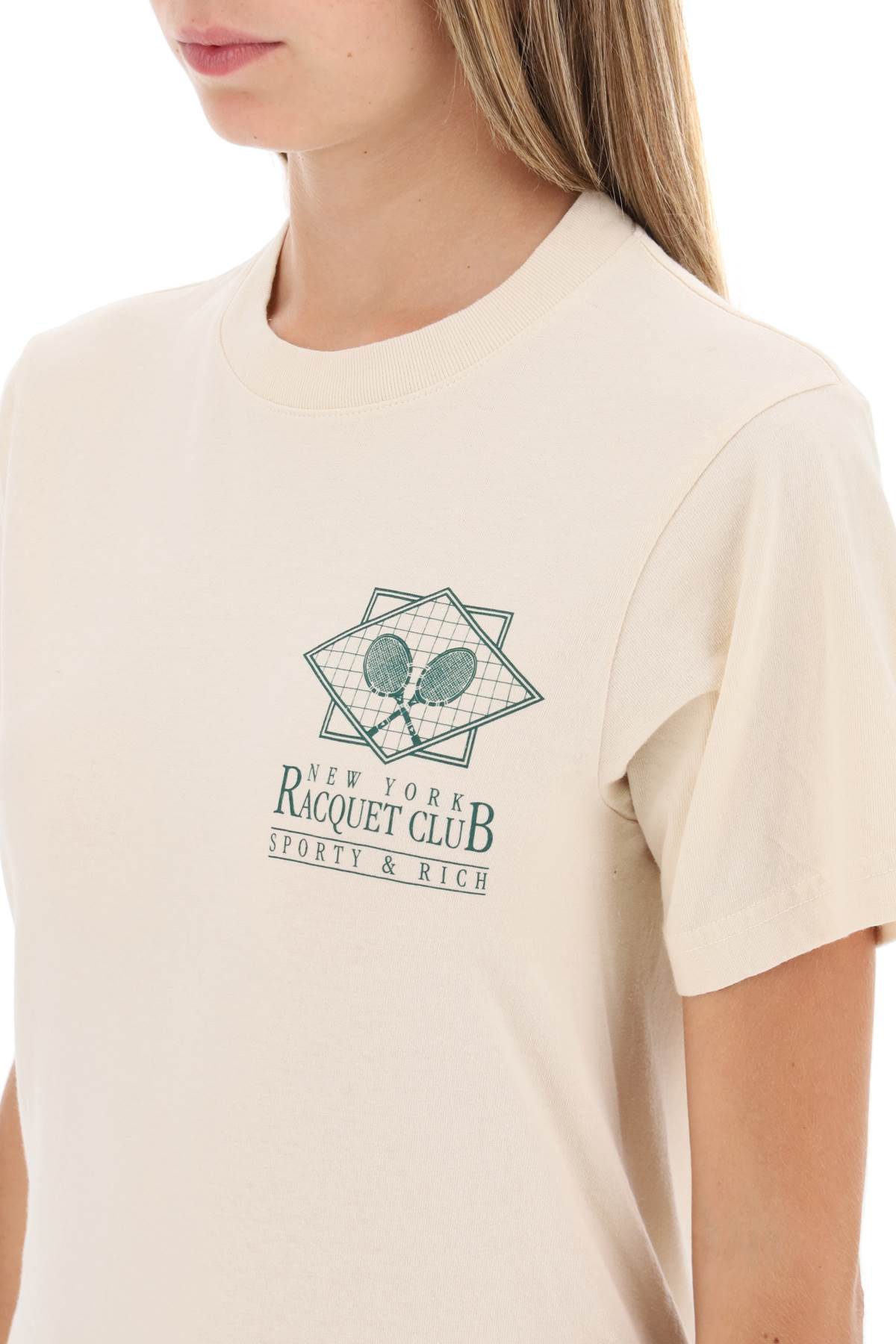 Sporty & Rich Sporty rich 'ny racquet club' t-shirt