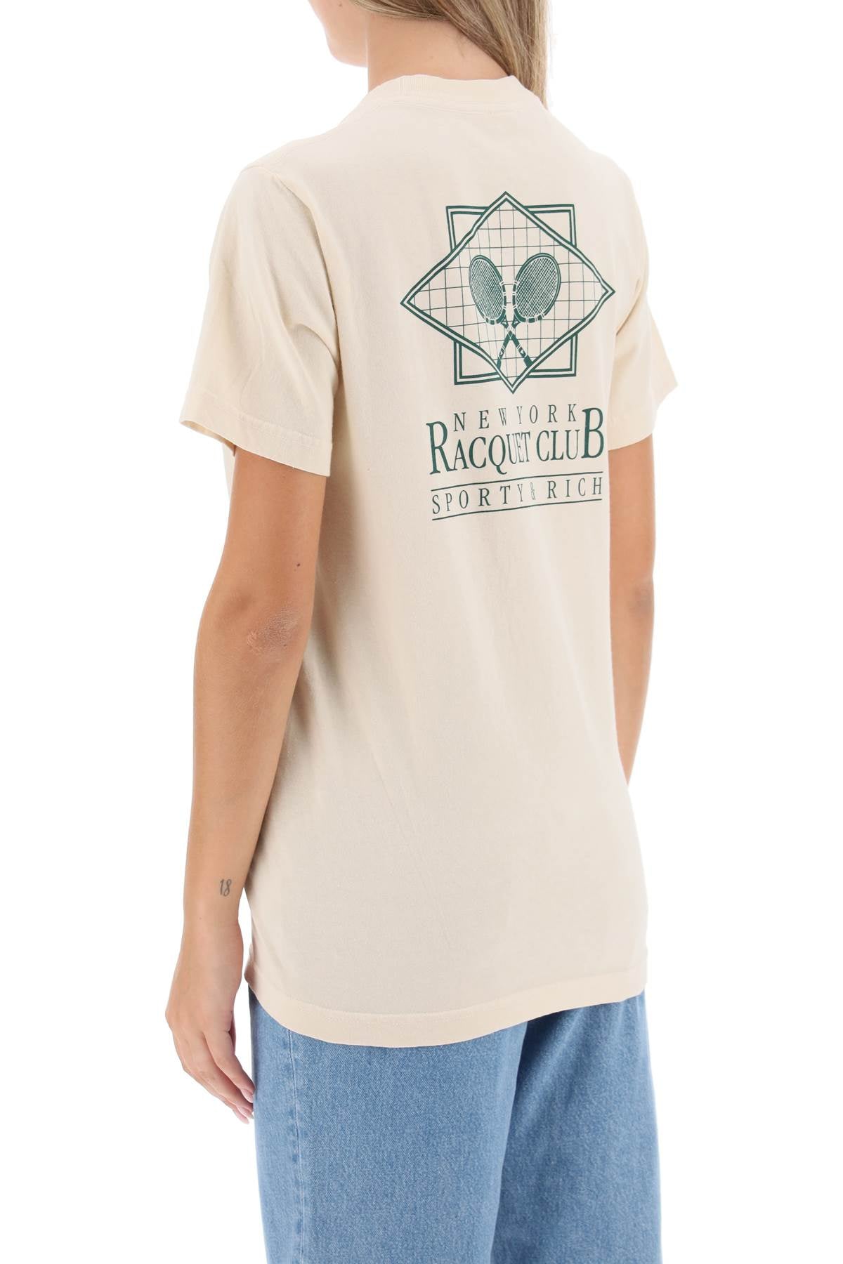 Sporty & Rich Sporty rich 'ny racquet club' t-shirt