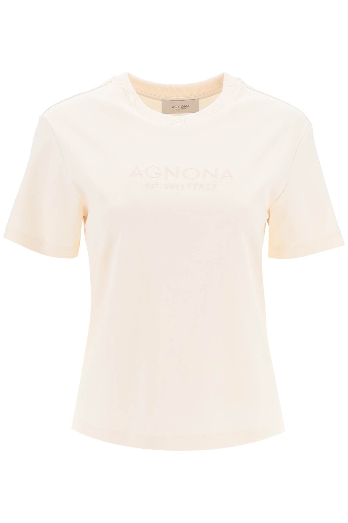 Agnona Agnona t-shirt with embroidered logo