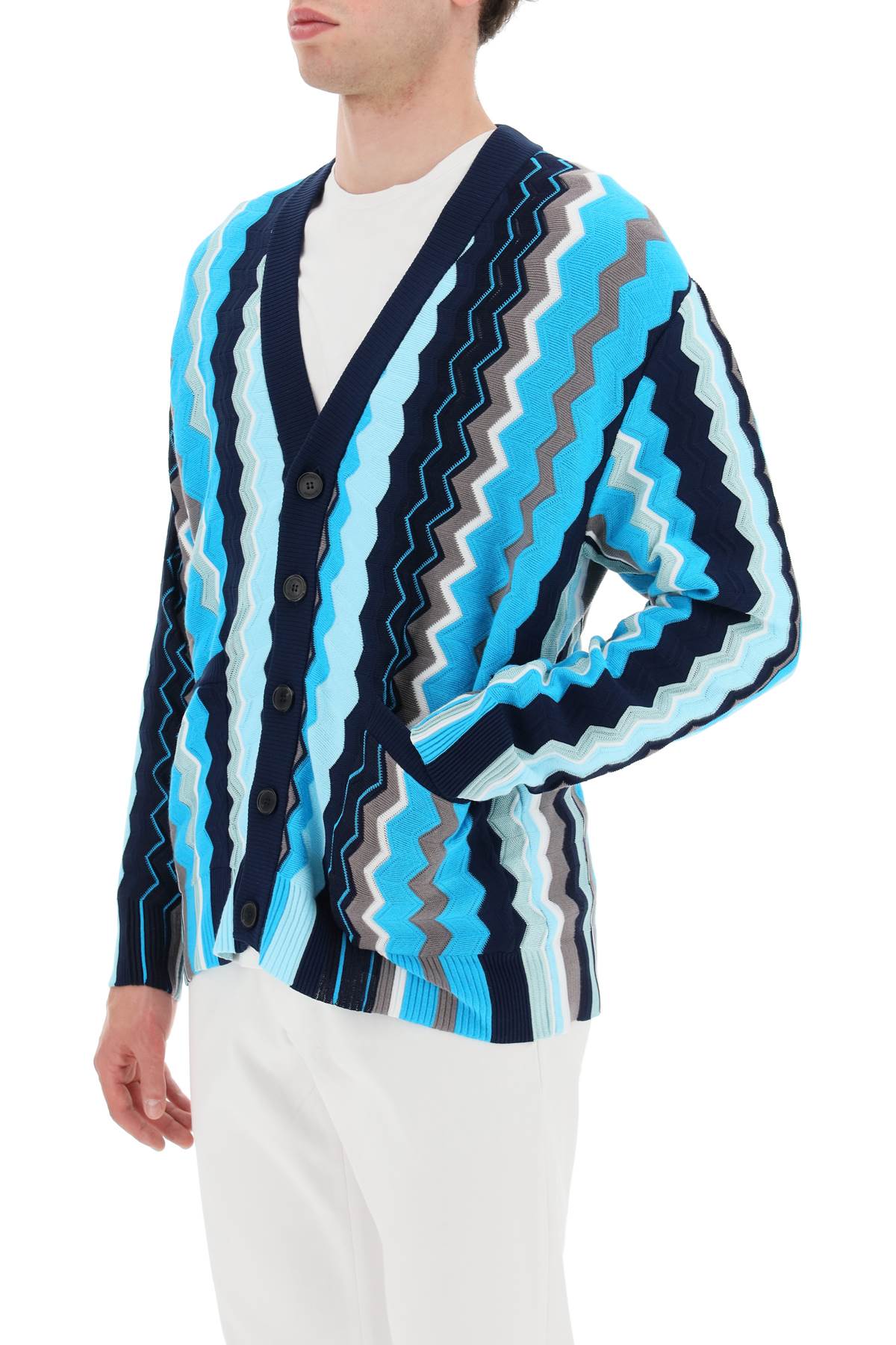 Missoni Missoni patterned cardigan