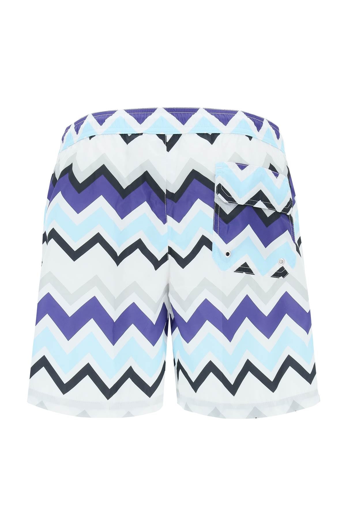 Missoni Missoni macro zig zag swimtrunks